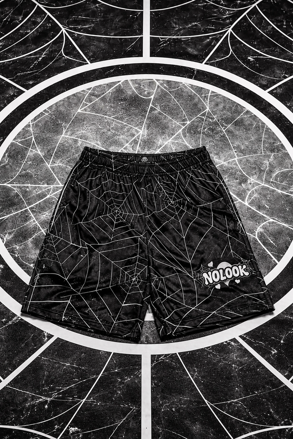 Short NOLOOK SPIDER NOIR